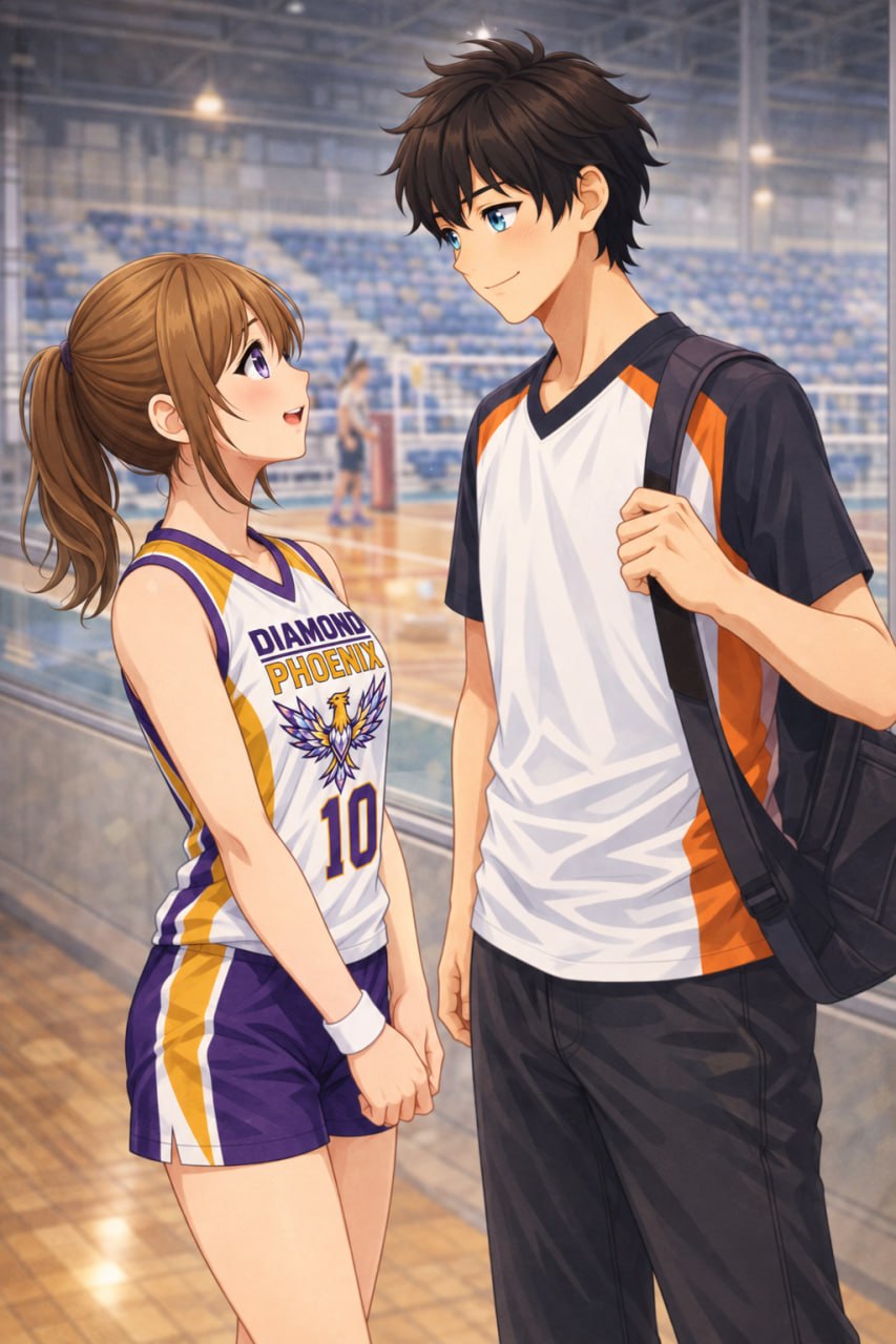 Narae e Xu Fei - Diamond Phoenix #10 e Moonlight Wolves